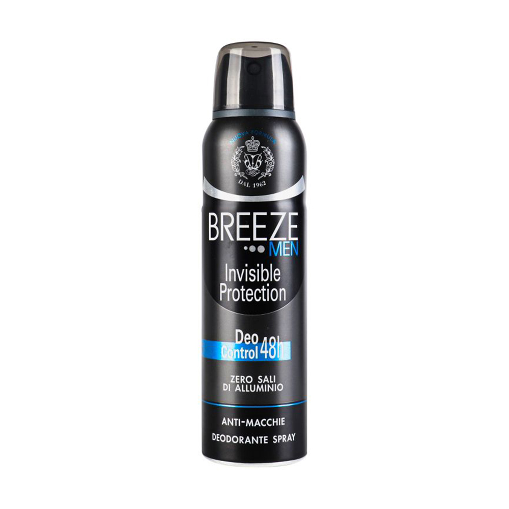Дезодорант-спрей Breeze Invisible Protection, чоловічий, 150 мл